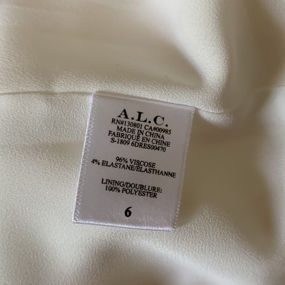 A.L.C. Cream Cape Dress - Picture 7 of 9